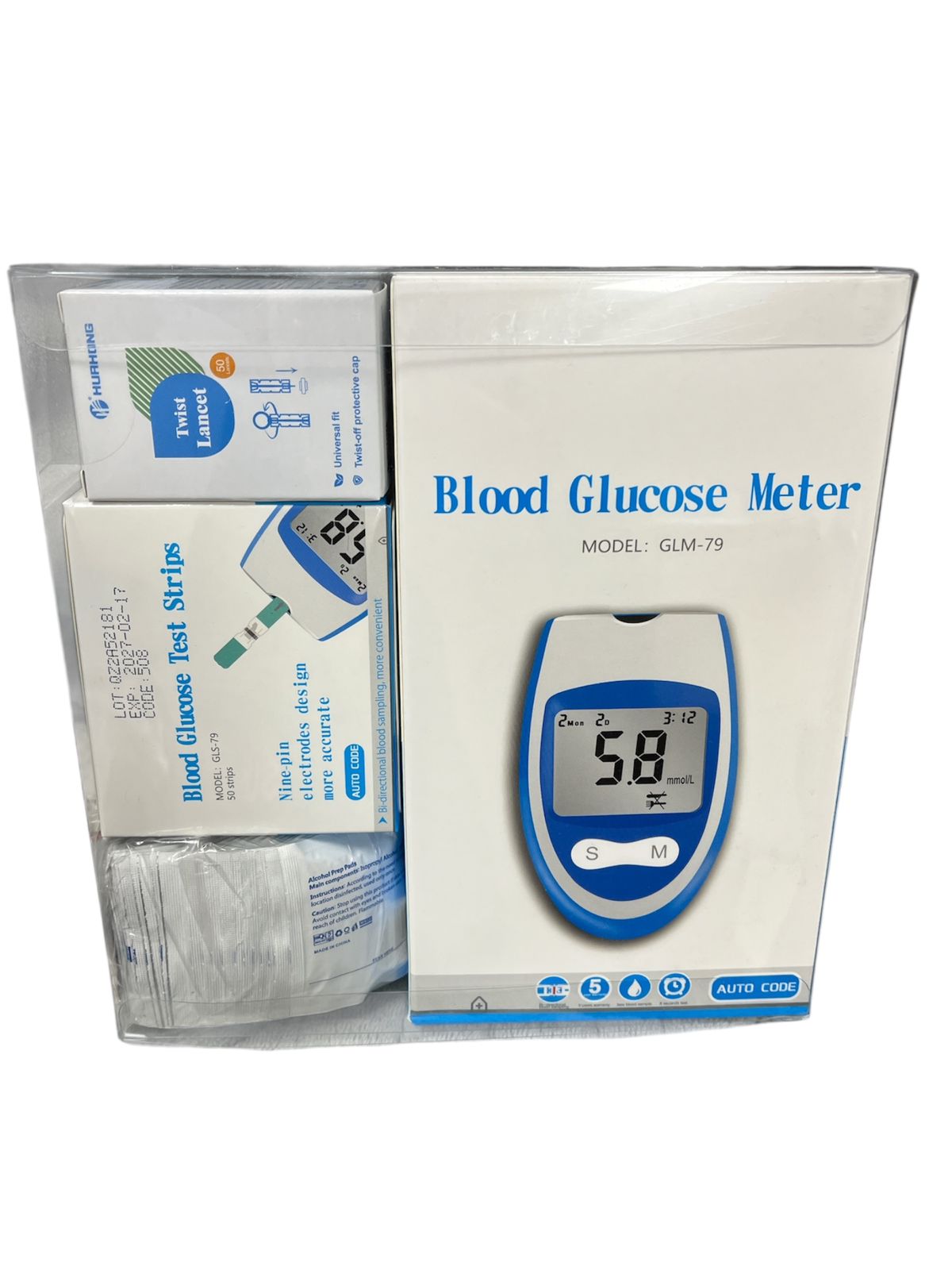 Glucometro Digital Medidor De Glucosa